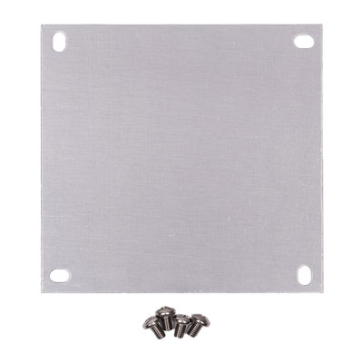 Aluminum Back Panel for 4x4" Integra Impact Series | ABP-44-IMP 