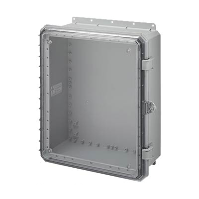 Integra G201608CE Polycarbonate Enclosure with Clear Cover