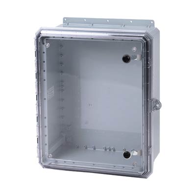 Integra G201608CQTL Polycarbonate Enclosure with Clear Cover