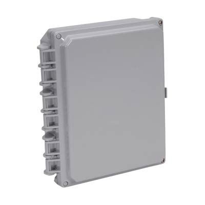 Integra H10082H Polycarbonate Enclosure with Solid Cover