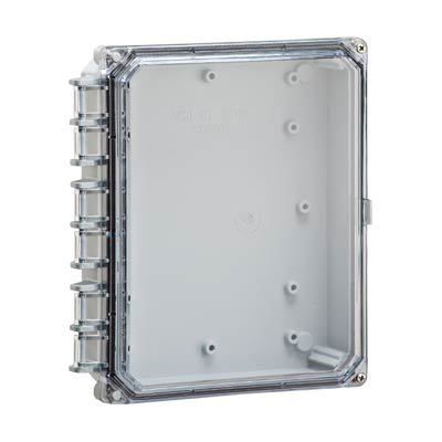 Integra H10082HC-6P Polycarbonate Enclosure with Clear Cover