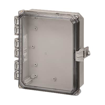 Integra H10082HCNL Polycarbonate Enclosure with Clear Cover