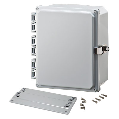 Integra H10084HFLL Polycarbonate Enclosure with Solid Cover