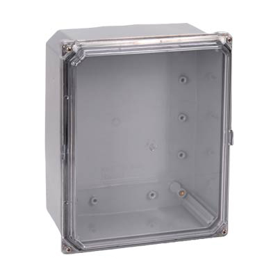 Integra H10084SC Polycarbonate Enclosure with Clear Cover