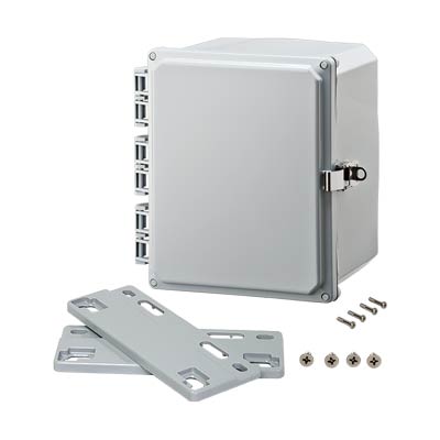 Integra H10086HFLL Polycarbonate Enclosure with Solid Cover