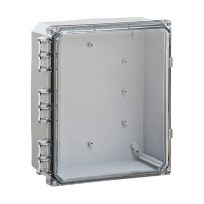 Integra H12104HC-6P Polycarbonate Enclosure with Clear Cover