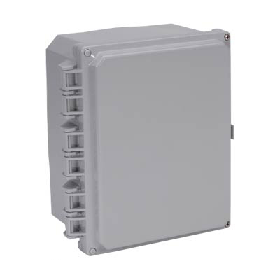 Integra H12104HF-6P Polycarbonate Enclosure with Solid Cover