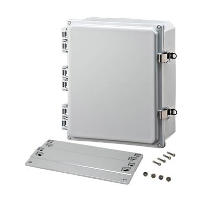 Integra H12104HFLL Polycarbonate Enclosure with Solid Cover