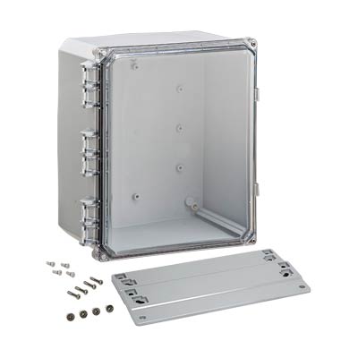 Integra H12106HCF Polycarbonate Enclosure with Clear Cover