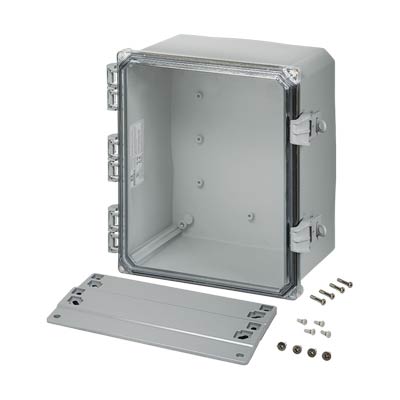Integra H12106HCFNL Polycarbonate Enclosure with Clear Cover
