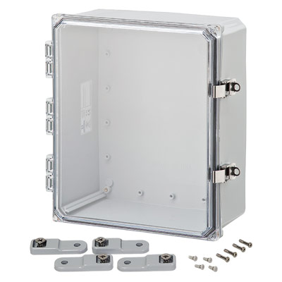 Integra H12106HCLL Polycarbonate Enclosure with Clear Cover