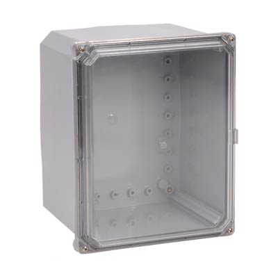 Integra H12106SCF Polycarbonate Enclosure with Clear Cover