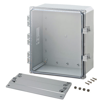 Integra H141206HCFNL Polycarbonate Enclosure with Clear Cover