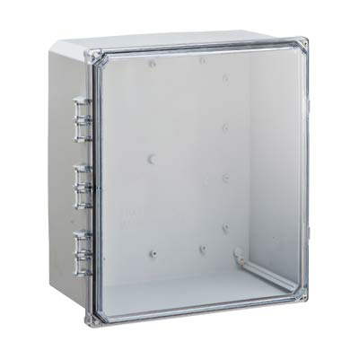 Integra H161407HC-6P Polycarbonate Enclosure with Clear Cover