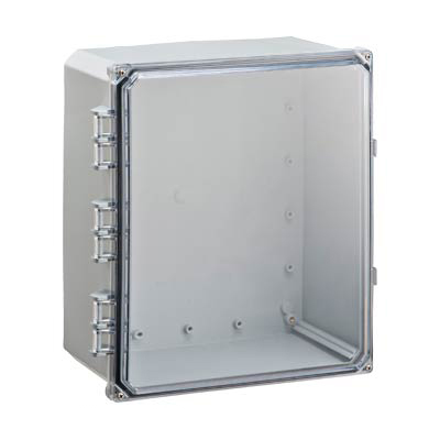 Integra H161407HCF-6P Polycarbonate Enclosure with Clear Cover
