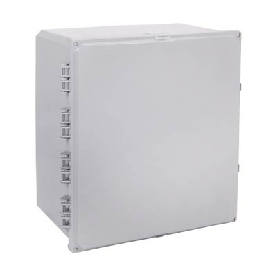 Integra H181610H Polycarbonate Enclosure with Solid Cover