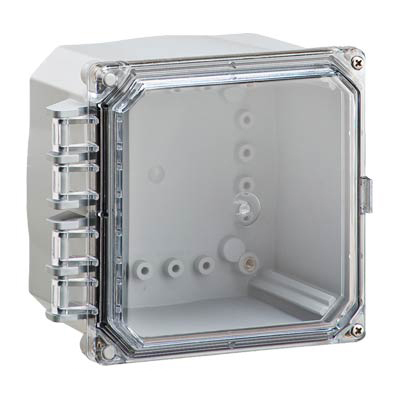 Integra H6064HC-6P Polycarbonate Enclosure with Clear Cover