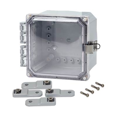 Integra H6064HCLL Polycarbonate Enclosure with Clear Cover