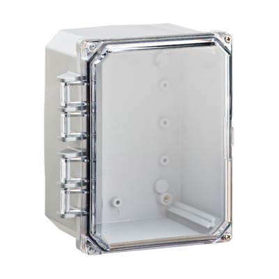 Integra H8064HCF Polycarbonate Enclosure with Clear Cover
