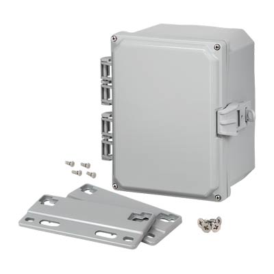 Integra H8064HFNL Polycarbonate Enclosure with Solid Cover