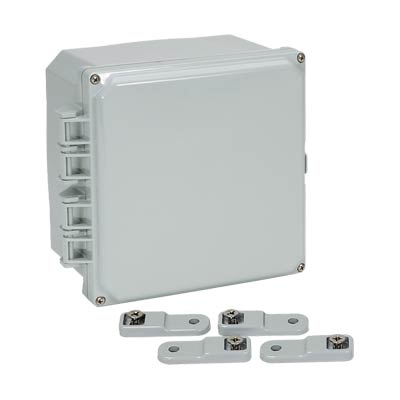 Integra H8084H-6P Polycarbonate Enclosure with Solid Cover