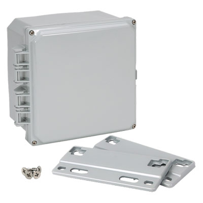 Integra H8084HF-6P Polycarbonate Enclosure with Solid Cover