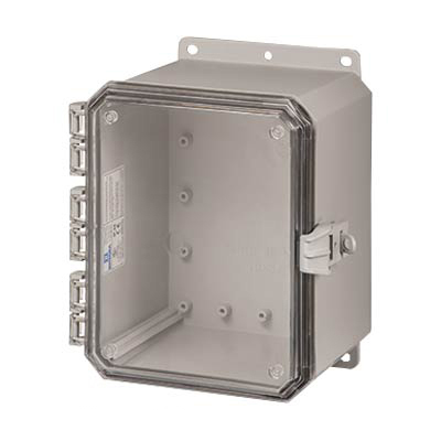 Integra P10086C Polycarbonate Enclosure with Clear Cover