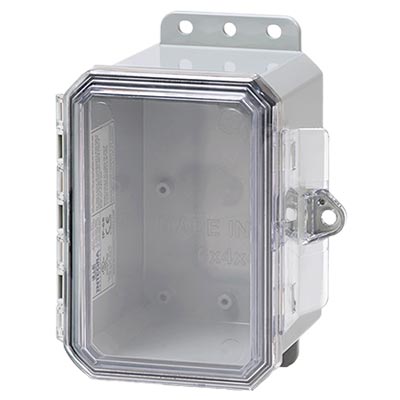 Integra P6044LPC Polycarbonate Enclosure with Clear Cover