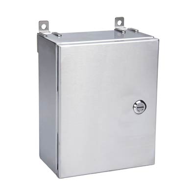 Integra StrongBox W100806-4PQ-BT 304 Stainless Steel Wall Mount Electrical Enclosure