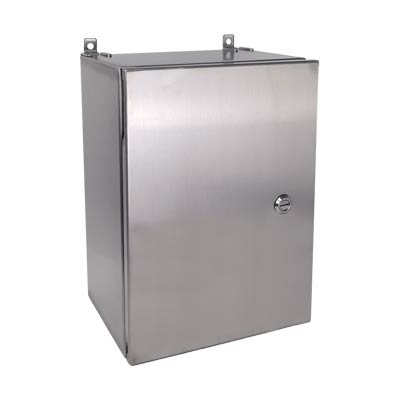 Integra StrongBox W141206-4PQ-BT 304 Stainless Steel Wall Mount Electrical Enclosure