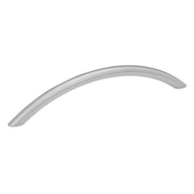 J.W. Winco 10W64BD0 Stainless Steel Arched "U" Handle