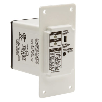7A SPDT Seal Leakage & Temperature Relay, 24V AC/DC