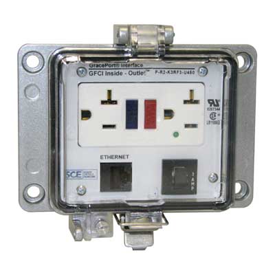 GFCI Outlet and Data Interface ProgrammingFPort  | P-R2-K3RF3-U450 