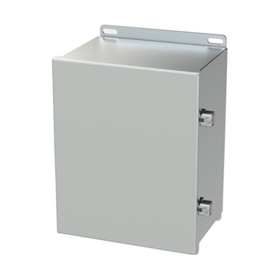 Saginaw Control & Engineering SCE-10086CHNFSS 10x8x6" 304 Stainless Steel Wall Mount Electrical Enclosure