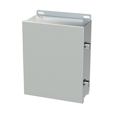 Saginaw Control & Engineering SCE-1008CHNFSS 10x8x4" 304 Stainless Steel Wall Mount Electrical Enclosure