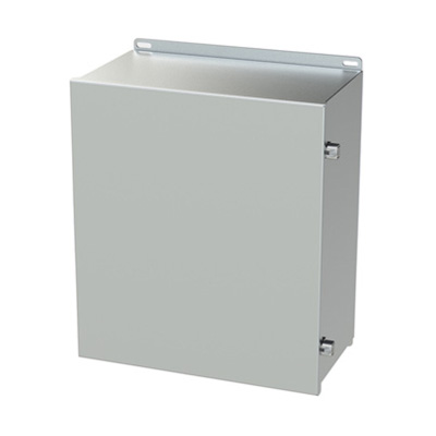 Saginaw Control & Engineering SCE-16148CHNFSS 16x14x8" 304 Stainless Steel Wall Mount Electrical Enclosure
