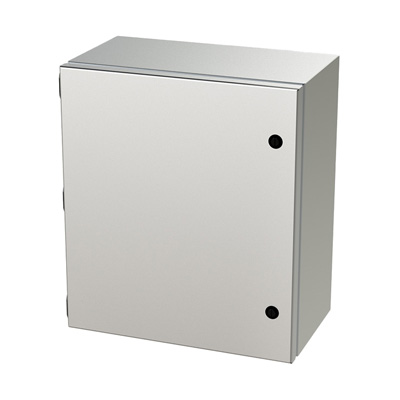 Saginaw Control & Engineering SCE-16148ELJSS 16x14x8" 304 Stainless Steel Wall Mount Electrical Enclosure