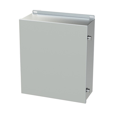 Saginaw Control & Engineering SCE-1614CHNFSS 16x14x6" 304 Stainless Steel Wall Mount Electrical Enclosure