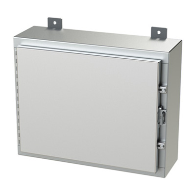 Saginaw Control & Engineering SCE-16H2006SSLP 16x20x6" 304 Stainless Steel Wall Mount Electrical Enclosure