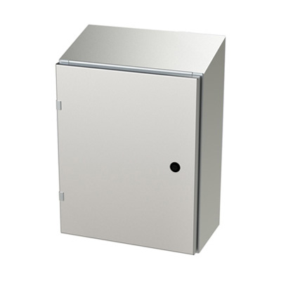 Saginaw Control & Engineering SCE-20EL1608SSST 20x16x8" 304 Stainless Steel Wall Mount Electrical Enclosure