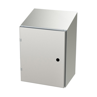 Saginaw Control & Engineering SCE-20EL1612SSST 20x16x12" 304 Stainless Steel Wall Mount Electrical Enclosure