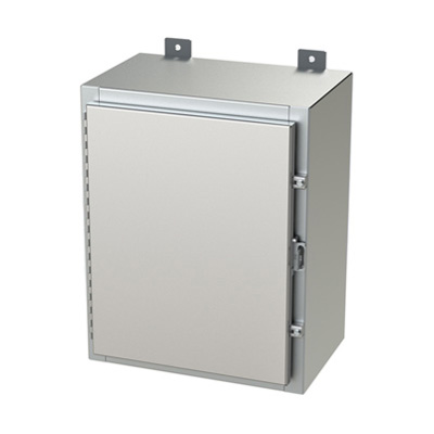 Saginaw Control & Engineering SCE-20H1610SSLP 20x16x10" 304 Stainless Steel Wall Mount Electrical Enclosure