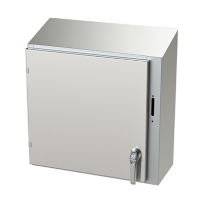 Saginaw Control & Engineering SCE-24XEL2510SSST 24x25x10" 304 Stainless Steel Wall Mount Disconnect Electrical Enclosure