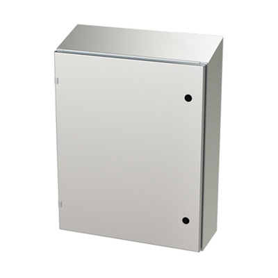 Saginaw Control & Engineering SCE-30EL2408SSST 30x24x8" 304 Stainless Steel Wall Mount Electrical Enclosure