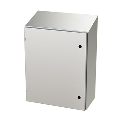 Saginaw Control & Engineering SCE-30EL2412SSST 30x24x12" 304 Stainless Steel Wall Mount Electrical Enclosure