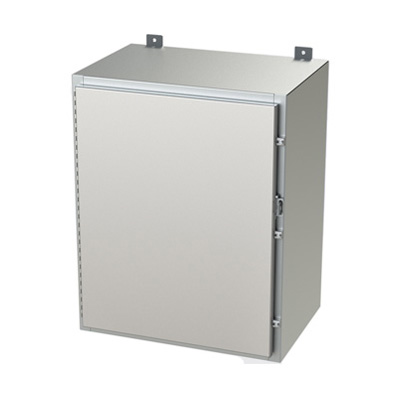 Saginaw Control & Engineering SCE-30H2416SSLP 30x24x16" 304 Stainless Steel Wall Mount Electrical Enclosure
