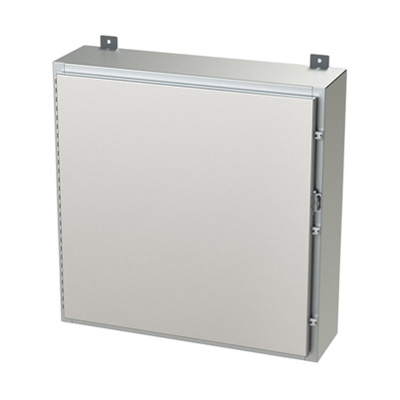 Saginaw Control & Engineering SCE-30H3008SSLP 30x30x8" 304 Stainless Steel Wall Mount Electrical Enclosure