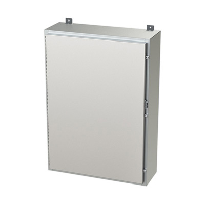Saginaw Control & Engineering SCE-42H3010SS6LP" 316 Stainless Steel Enclosure
