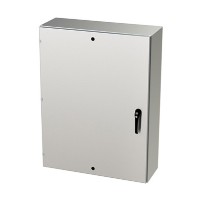 Saginaw Control & Engineering SCE-48EL3612SS6LPPL 48x36x12" 316 Stainless Steel Wall Mount Electrical Enclosure