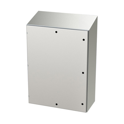 Saginaw Control & Engineering SCE-48EL3616SSST 48x36x16" 304 Stainless Steel Wall Mount Electrical Enclosure
